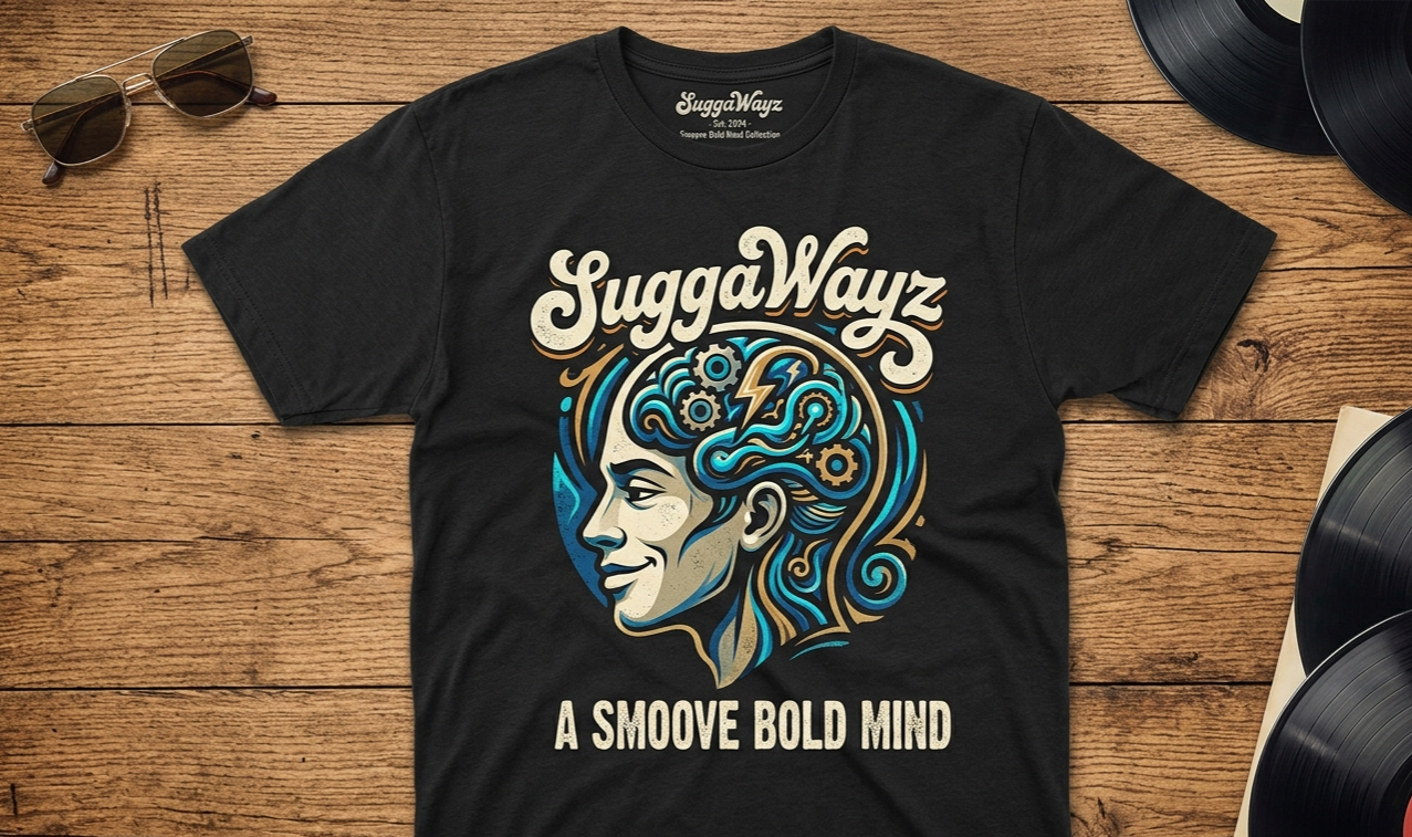 SuggaWayz " smoove bold mind" t-shirt