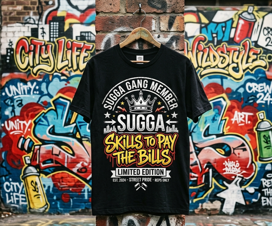 Sugga Gang Member Limited Edition t-shirt-003