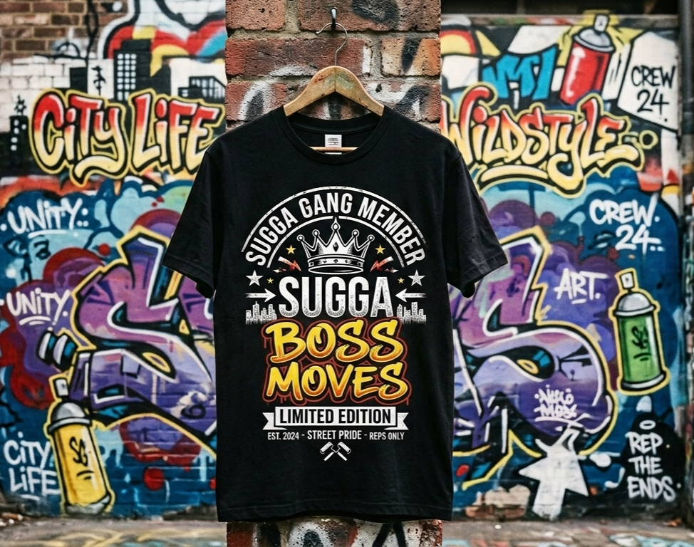 Sugga Gang Member Limited Edition t-shirt-004